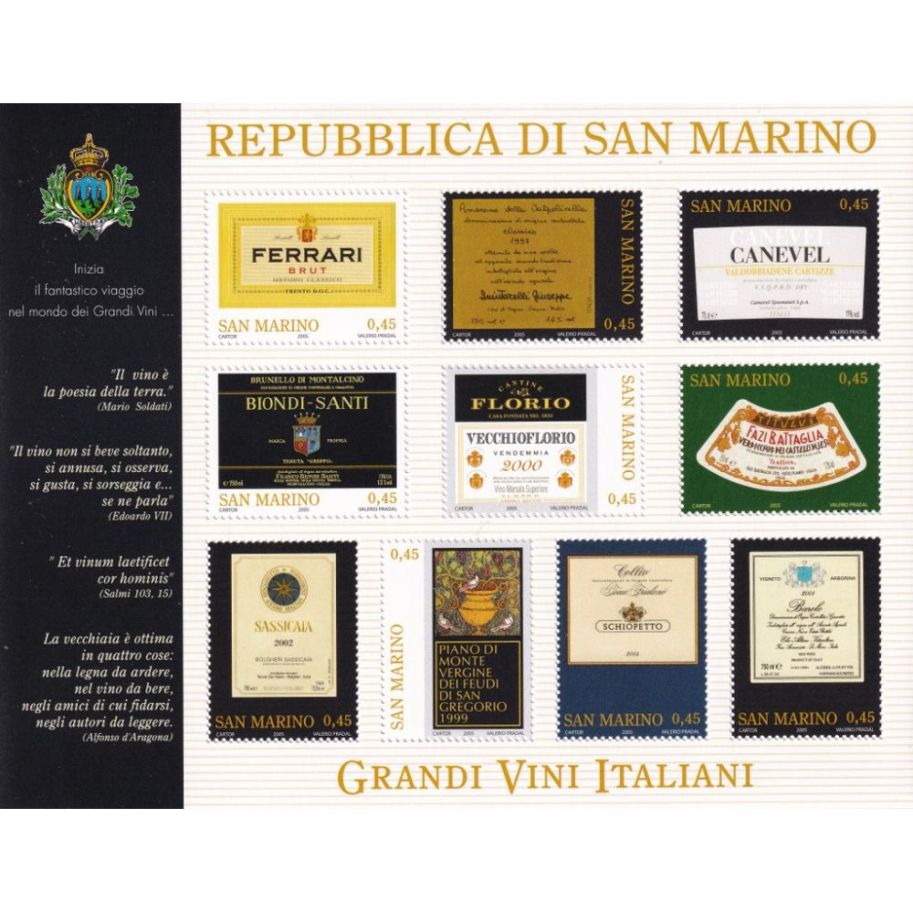 Folder Complet San Marino 2003 - Timbres Et Feuillets NEUF Non Dentelés