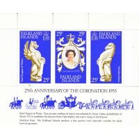 Half sheet of Falkland Islands 1978