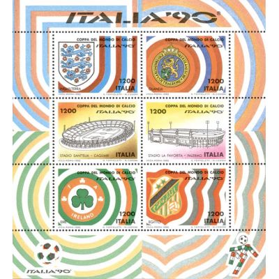Italia Campione Del Mondo 1983 – Drapeau Double Face 34 Cm – Vintage Foot