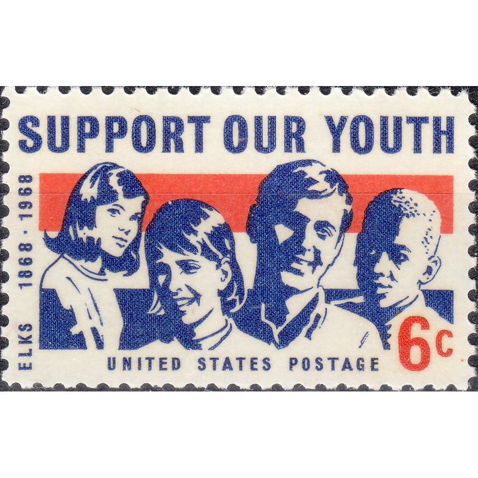 stamps USA 1968 Support our Youth